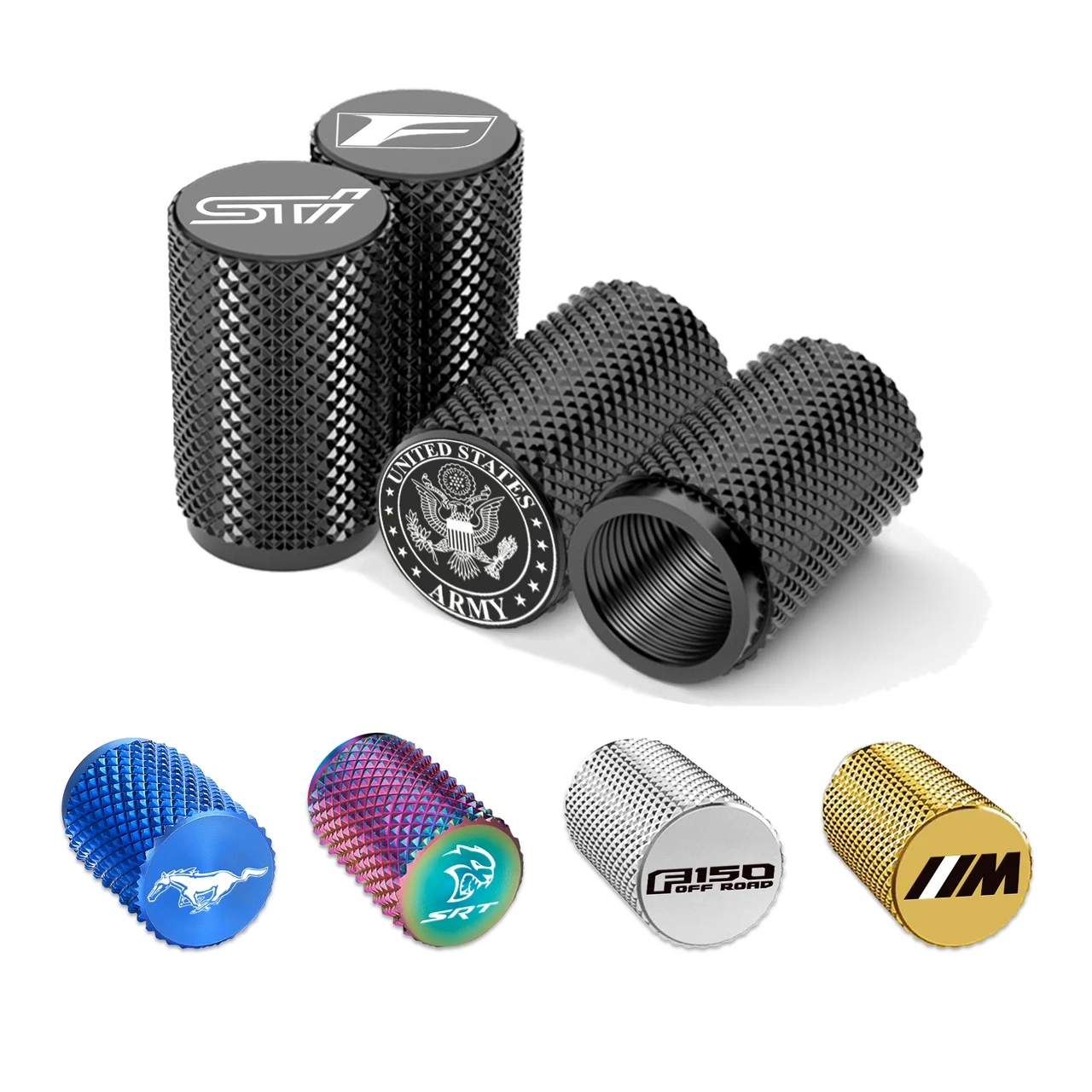 Valve Caps by STEEL HAWK