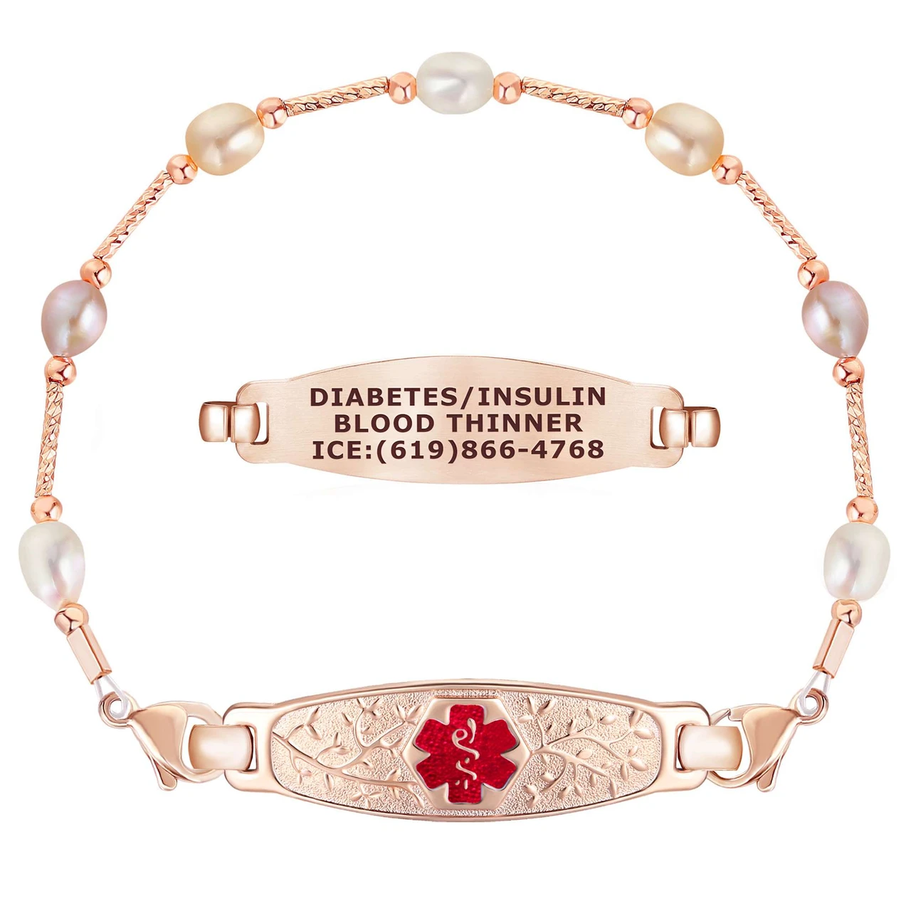 bracelet code dainty medical alert bracelet