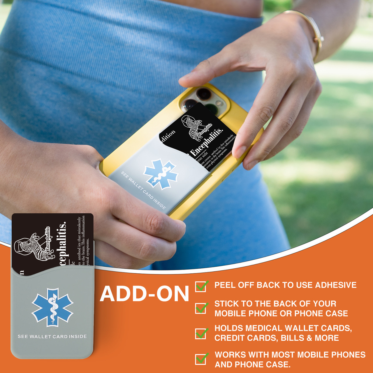 Medical ID - Personalized Aluminum Medical ID Wallet Card