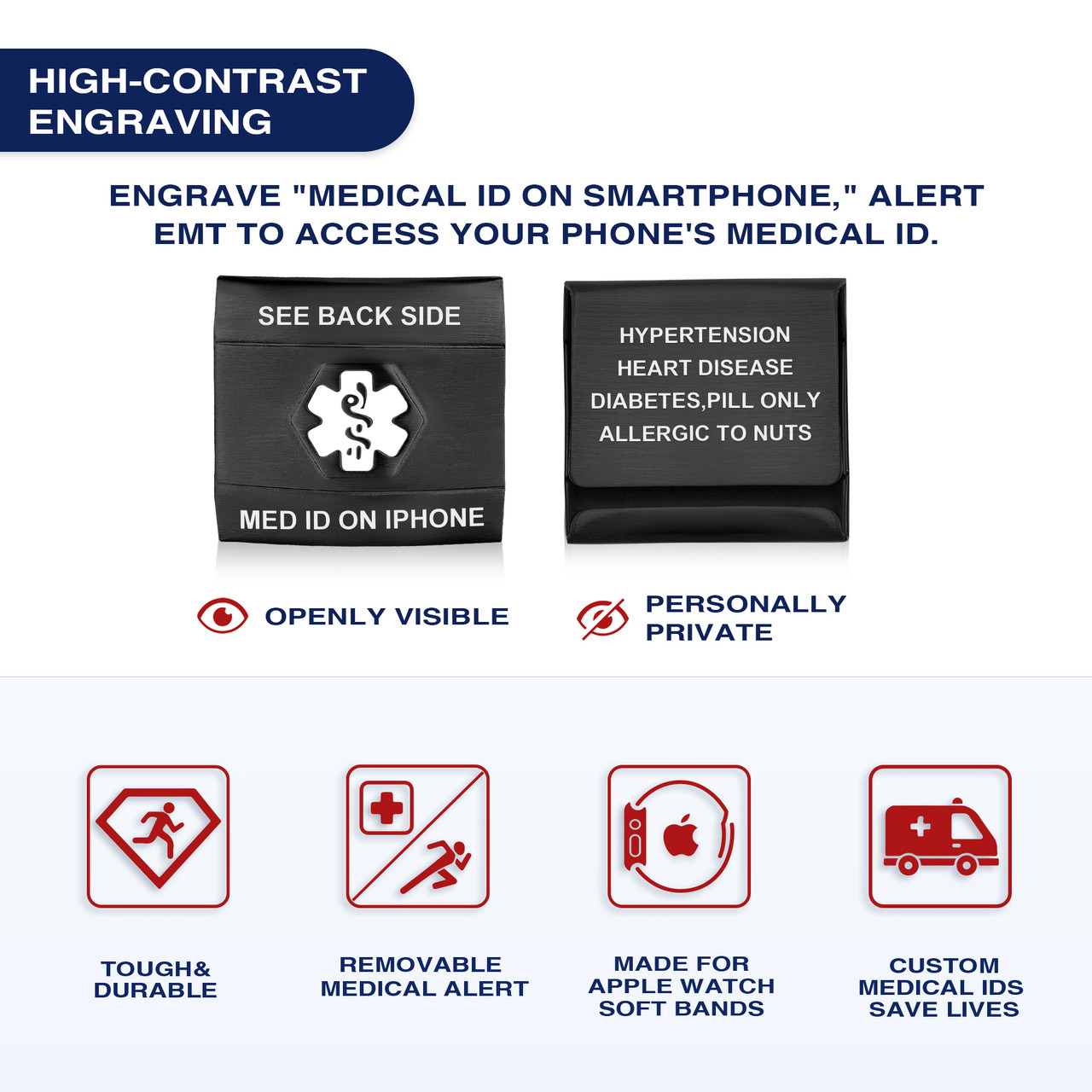 Medical Id Apple Watch Is Linked To An Apple Id Iphone Apple Watch 1