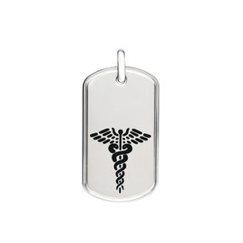 Classic Medical ID Necklace Tag