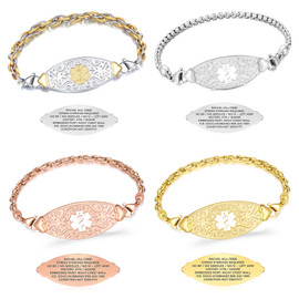 Grand Custom Medical ID Bracelet