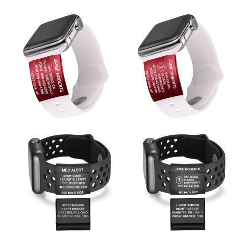 Medical Alert Apple Watch ID Slide
