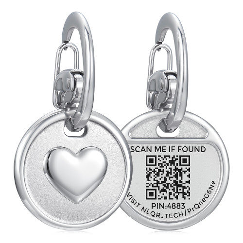 Divoti Smart QR Code Tracker Tag for Bags | 1-Year Premium Included
