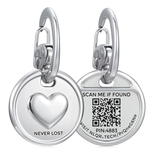 Divoti Smart QR Code Tracker Tag for Bags | 1 or 2-Year Premium Included