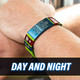 Divoti Supercharge Wristband ID - Custom Engraved Silicone Sport Bracelet With Emergency Info Tag - View #3