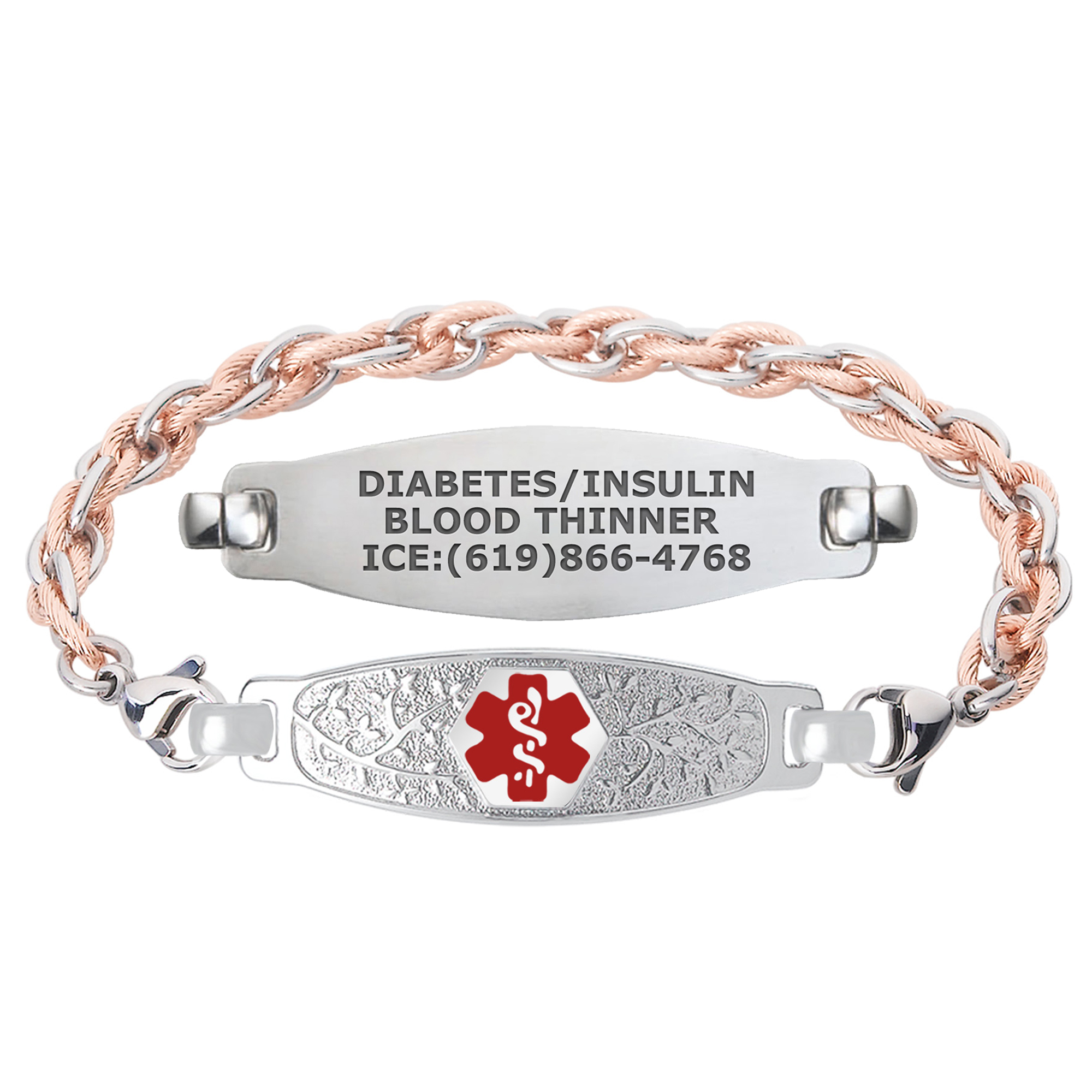 Engravable Medical Alert Bracelet | Divoti Bracelets