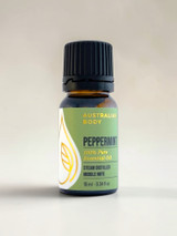 PEPPERMINT ESSENTIAL OIL 10 ML AUSTRALIAN BODY MENTHA PIPERITA LEAF OIL