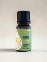 GINGER ESSENTIAL OIL 10 ML AUSTRALIAN BODY ZINGIBER OFFICINALE ROOT OIL