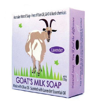 Fresh Goat's Milk Cleansing Bar - Lavender