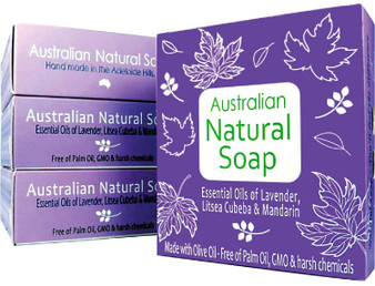 Australian Natural Soap - Purple Box