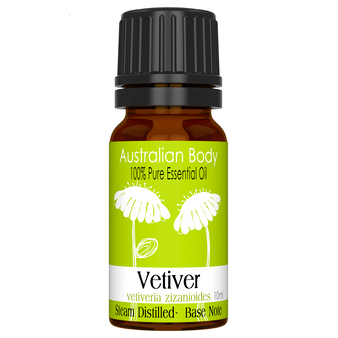 Vetiver - 100% Pure Essential Oil (10ml)