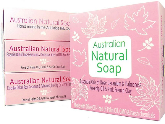 Australian Natural Soap - Pink Box