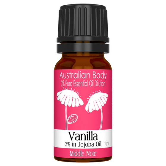 VANILLA 3% PURE ESSENTIAL OIL DILUTION IN JOJOBA