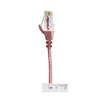 4Cabling CAT6 0.5m Ultra Thin RJ45 Ethernet Cable - Pink