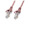 4Cabling CAT6 0.5m Ultra Thin RJ45 Ethernet Cable - Pink