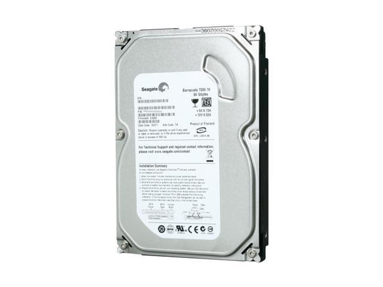 Seagate Barracuda 7200.10 80GB ST380815AS (9CY131-305)