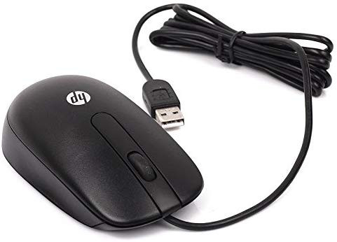 HP SM-2022 USB Optical Mouse Wired Black