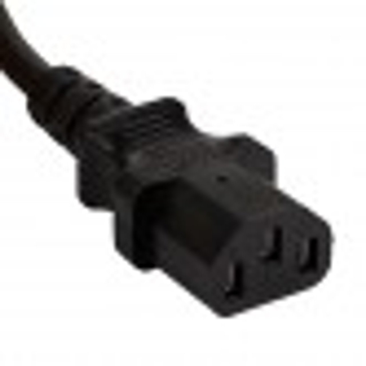 Monitor Power Cable to IEC C13 female socket 1.8m Black 