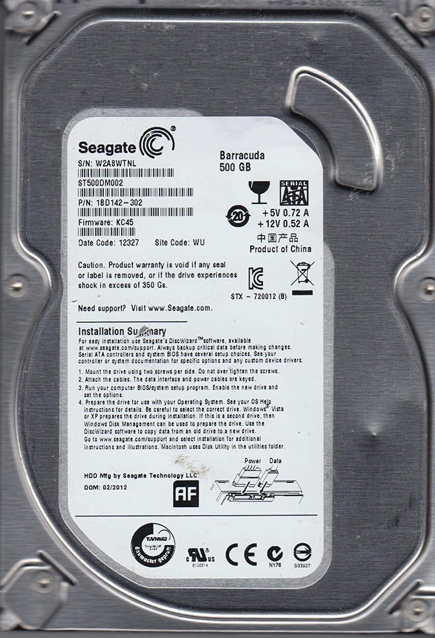 Seagate Hdd Seagate Sata 3 500gb Seagate Barracuda 300GB Internal
