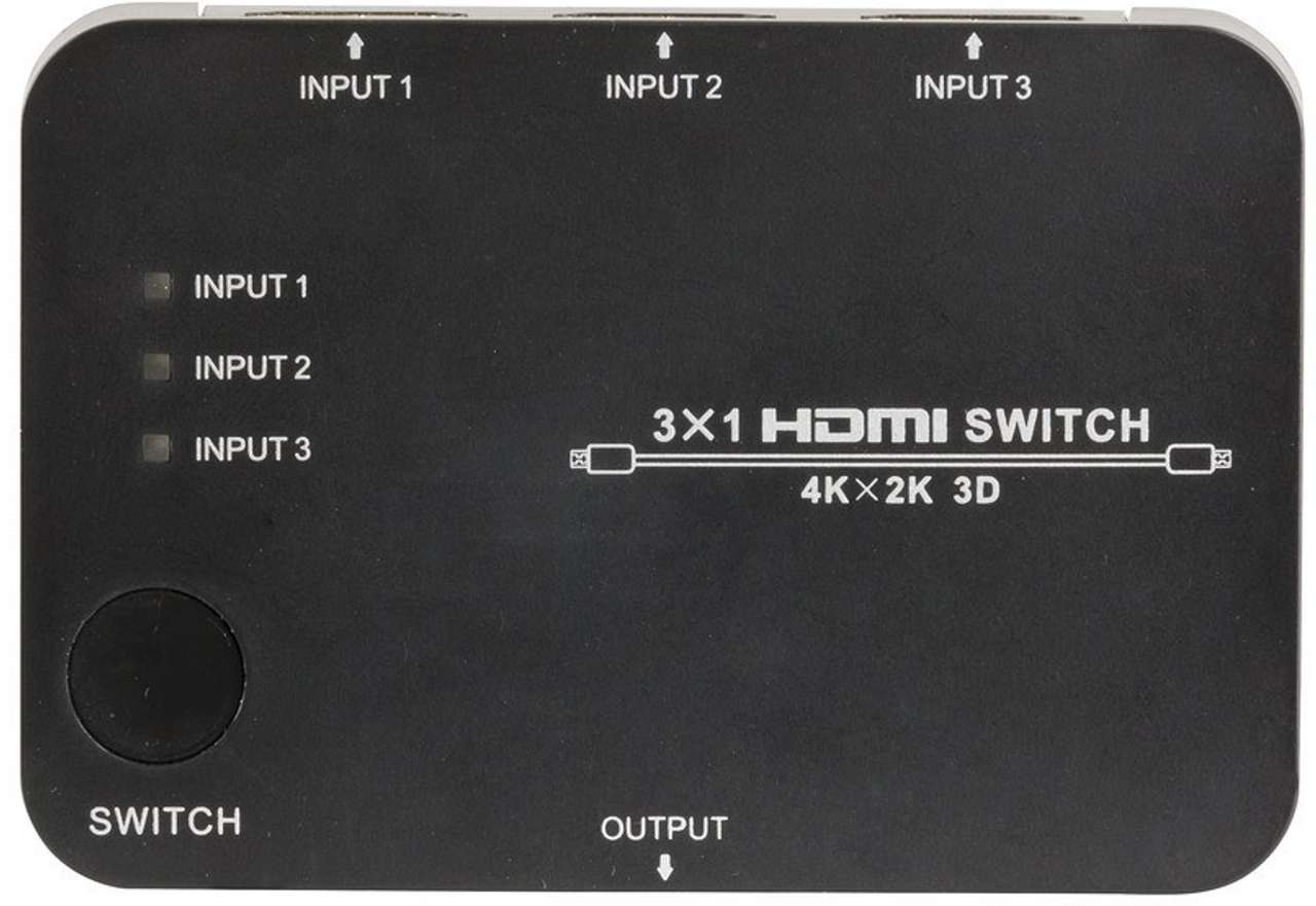 Digitech 3 Input HDMI Switcher - NEW (AC-1705)