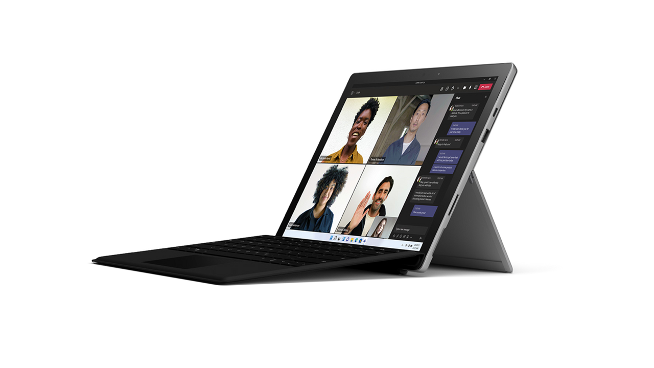 Microsoft Surface Pro 7 i7-1065G7 @ 1.30 GHz 16GB RAM 256GB SSD w/ Black Keyboard WIN 11 PRO