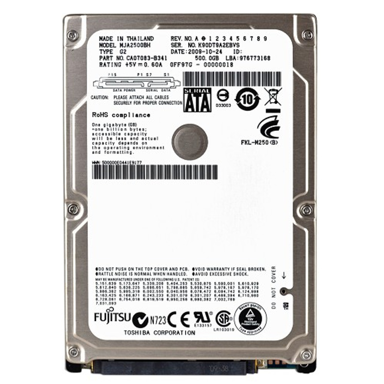 HP 2TB 7.2krpm SC 3.5型 6G SATA DS ハードディスクドライブ(872489-B21)-