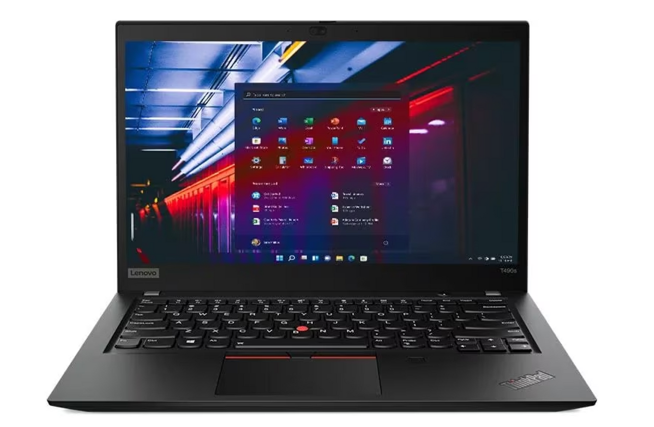 Lenovo ThinkPad T490s i5-8265U @ 1.60GHz 8GB RAM 256GB SSD 14" FHD Touch Screen Win11Pro Grade B