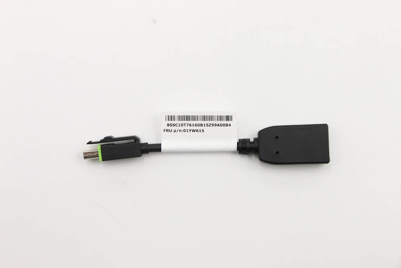 Lenovo DisplayPort Female to Mini DisplayPort Male Adapter Black 5C10V05978