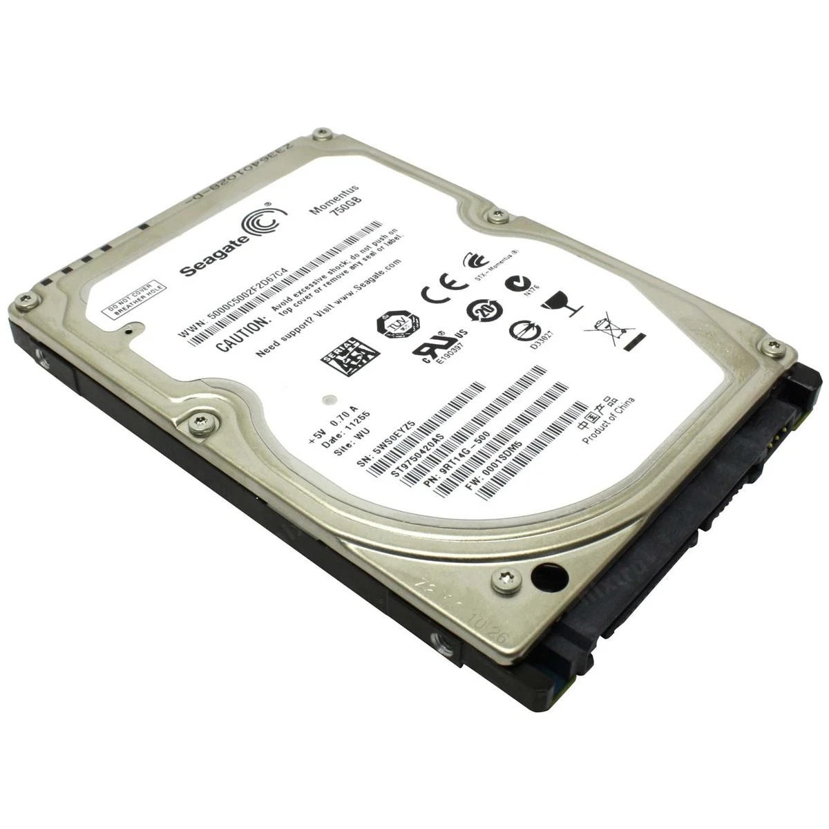 Seagate Momentus 2.5" 750GB SATA HDD ST9750420AS