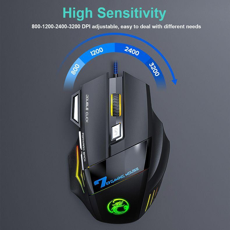 iMICE Keyboard and Mouse Combo - AN-300 (Wired)