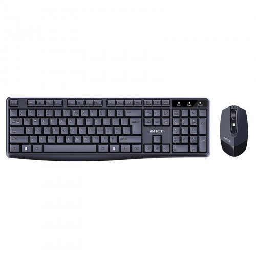 iMICE AN‑100 Wireless Keyboard and Mouse Combo – 2.4GHz, Full‑Size 104‑Key, Waterproof