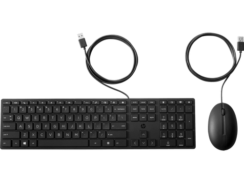 HP Wired Desktop 320MK Mouse and Keyboard Combo