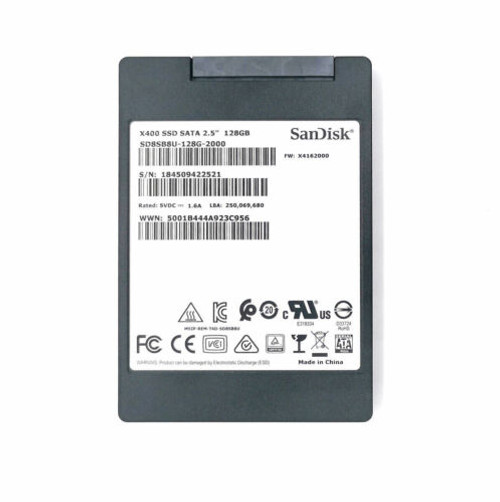 SanDisk X400 2.5" 128GB SATA SSD SD8SB8U