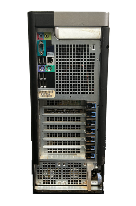 Dell Precision 5810 Tower Intel E5-1650 @ 3.50GHz 32GB RAM 256GB M.2 500GB HDD WIN 10 PRO