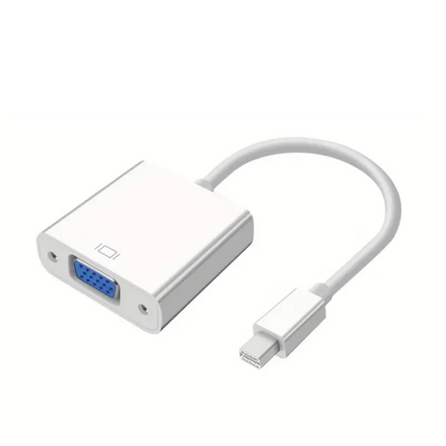 Comsol VGA Female to Mini DisplayPort Male Cable Adapter White