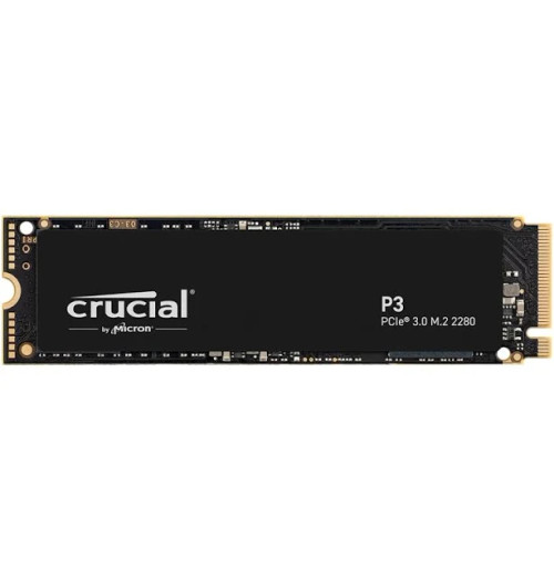 CRUCIAL P3 500GB, M.2 INTERNAL NVMe PCIe4 SSD CTP500P3SSD8