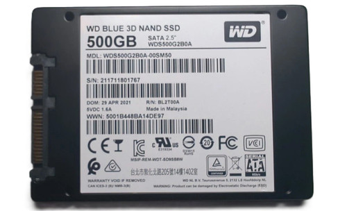 Western Digital Blue 500GB WDS500G2B0A Solid State Drive