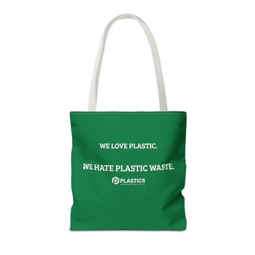 Recycling is Real - Polyester 16"x16" Tote Bag