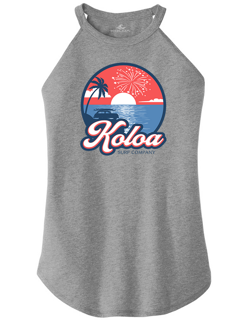 Koloa Overlook Haltered Tank