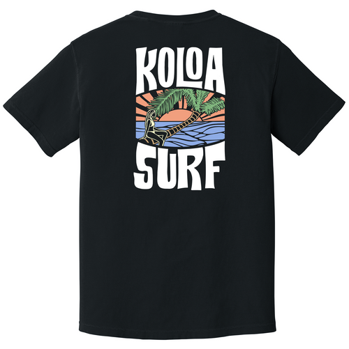 Koloa Vacation Trip Pigment Dyed T-Shirt