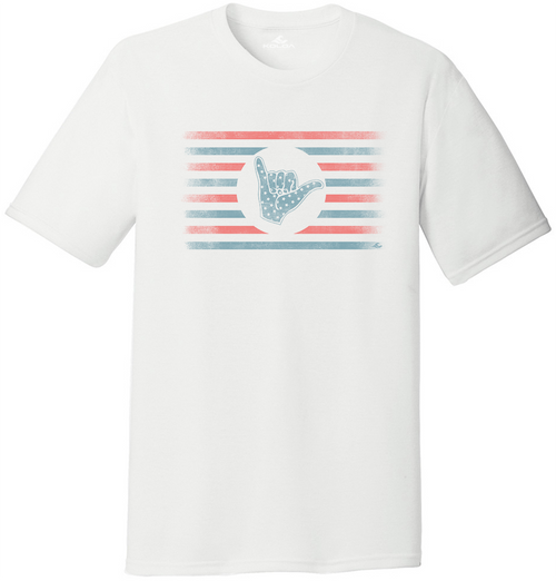 Koloa Shaka Flag Comfort T-Shirt