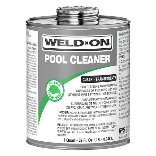 Weld-On Pool Cleaner