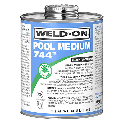 Weld-On 744 Pool Medium