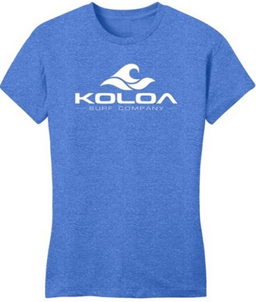 Heathered Royal Blue / White logo