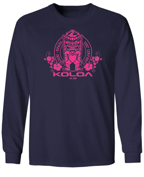 Navy/ Pink Logo