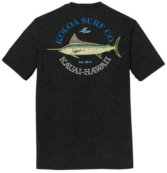 Koloa Mosaic Fish Comfort T-Shirt Koloa Mosaic Fish Comfort T-Shirt