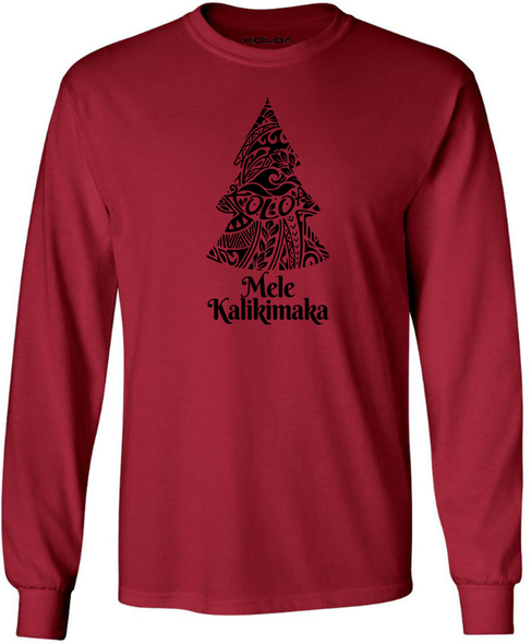 Koloa Tribal Tree Long Sleeve T-Shirt