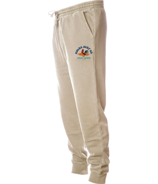 Koloa Cocky Surfer Fleece Sweatpants - Pigment Sandstone Koloa Cocky Surfer Fleece Sweatpants - Pigment Sandstone