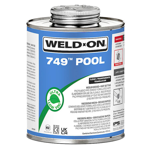 Weld-On 749 Pool